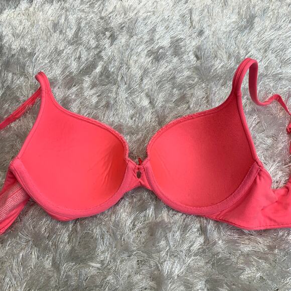 Victoria's Secret Body by Victoria Sz 32C Neon Pink Bra - Picture 3 of 5